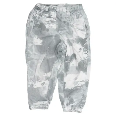 Sweatpants (Gray, White) from Warp Cotton, Polyester