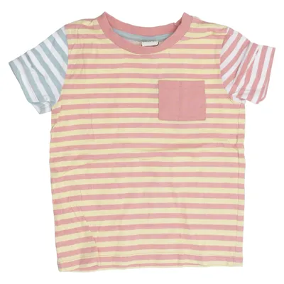 T-shirt (Yellow, Pink, Multicolored) from Alana Cotton