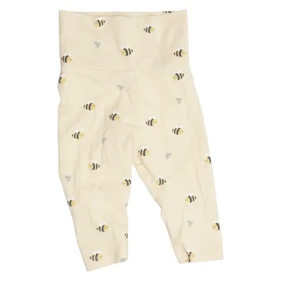 Leggings (Geel, Meerkleurig) van Lindex Newborn Katoen, Elastaan