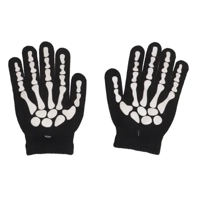 Handskar (Svart, Vit) från JES Collection Polyester