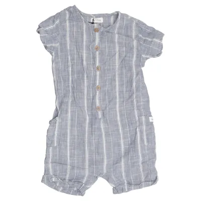 Rompers (Blue, White) from Newbie by KappAhl Cotton