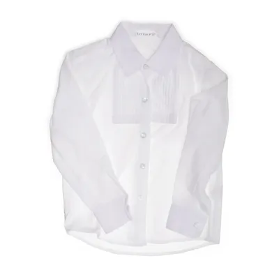 Chemise (Blanc) de Little P Coton, Polyester