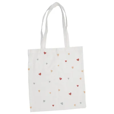 Canvas tas (Wit, Meerkleurig)
