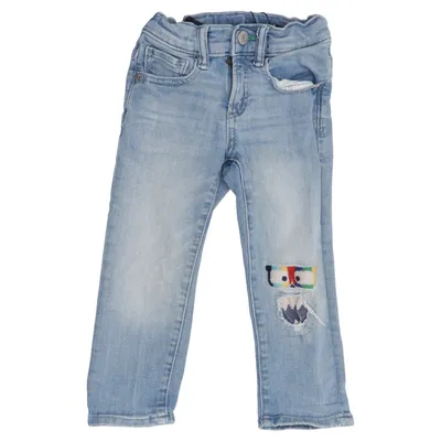 Jean (Bleu) de Gap Denim Coton, Élasthane, Polyester