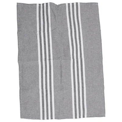 Kitchen towel (Gray, White) from Classic Textile of Sweden Recycled cotton, Recycled polyester