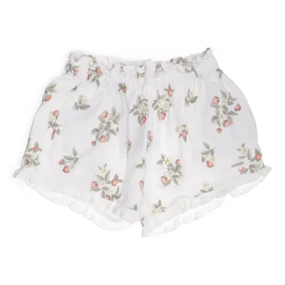 Pyjamasshorts (Vit, Flerfärgad) från Newbie by KappAhl Bomull, Ull