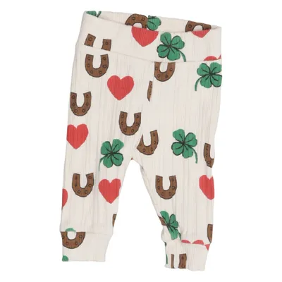 Leggings (Beige, Flerfärgad) från Mini Rodini Bomull, Elastan