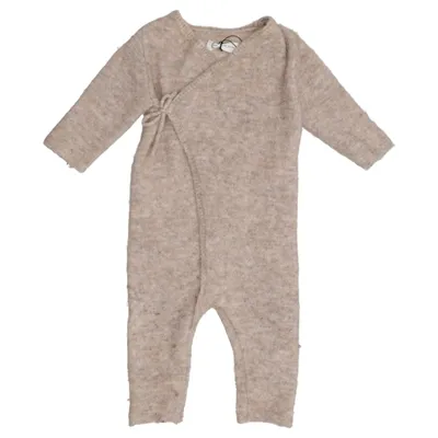 Rompertjes (Beige) van Cubus Mini Alpacawol, Elastaan, Polyamide, Gerecycled polyester