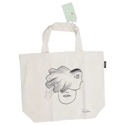 Canvas bag (Beige, Black) from Iittala