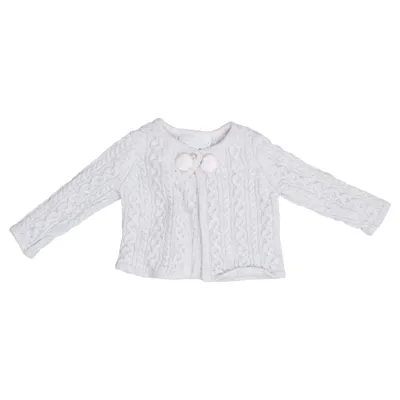 Cardigan (Gray) from The Little White Company Cotton