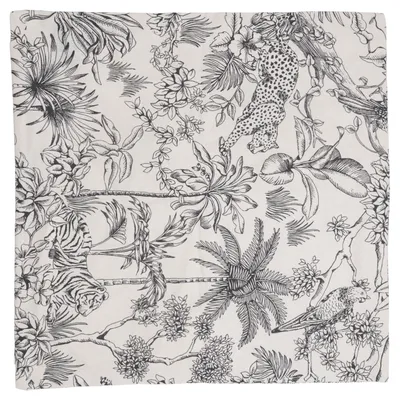 Kuddfodral (Beige, Svart) från H&M Home Bomull