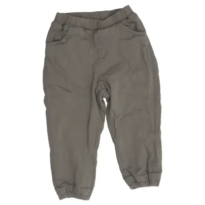 Byxor (Grön) från Uniqlo Baby Bomull, Elastan, Polyester