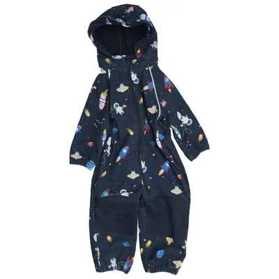 Outdoor Overall (Blau, Mehrfarbig) von Name It Elasthan, Recyceltes Polyester