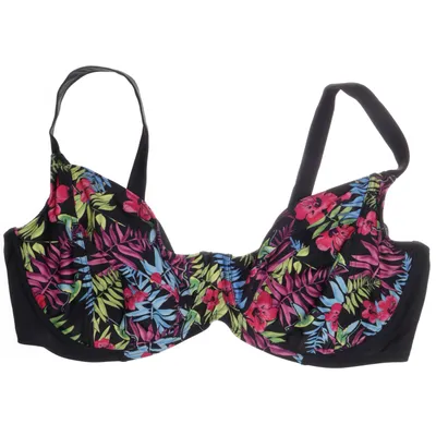 Bikini top (Black, Multicolored) from B.Tempt'd Elastane, Polyamide