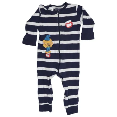 Barboteuse (Bleu, Blanc) de Bamse Coton