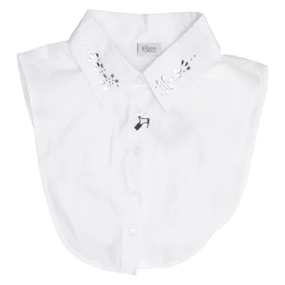 Shirt collar (White) from Laura Torelli Cotton