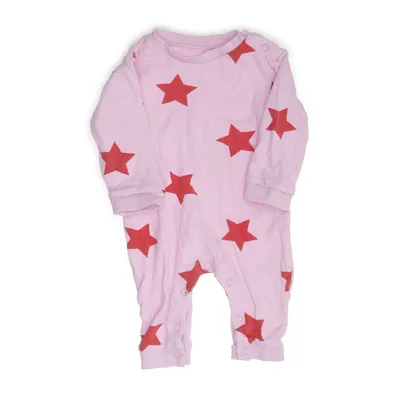 Sparkdräkt (Rosa, Röd) från Tiny Treasure Ekologisk bomull