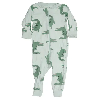 Barboteuse (Vert) de Lindex Baby Coton