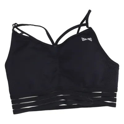 Brassière (Noir) de Usa Pro Élasthane, Polyamide