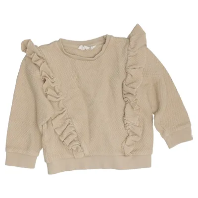 Sweatshirt (Beige) from Lil' Atelier Organic cotton