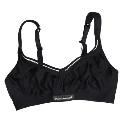 Brassière (Noir) de Shock Absorber Élasthane, Polyamide, Polyester