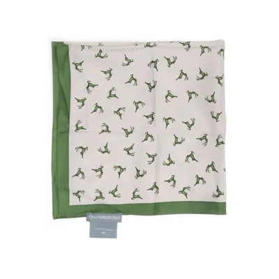 Näsduk (Grön, Vit) från Alpenflustern