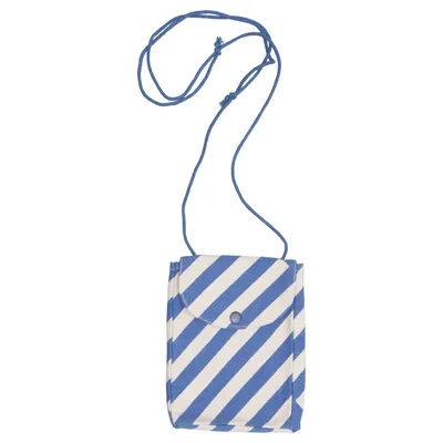 Mobile bag (Blue, Beige) from Lollys Laundry Cotton
