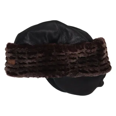 Trapperhat (Sort, Brun) fra Lindberg Polyester
