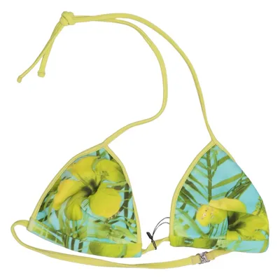 Bikini top (Groen, Turquoise, Geel) van Med Elastaan, Polyamide