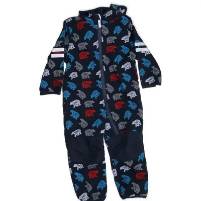 Overall (Blauw, Meerkleurig) van Topomini Polyester, Elastaan, Polyamide