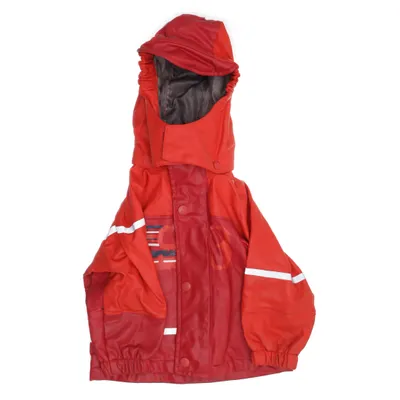 Rain jacket (Red) from Reflex Polyester, Polyurethane