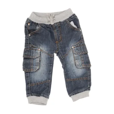 Jeans (Blå) från Pebble Stone Bomull