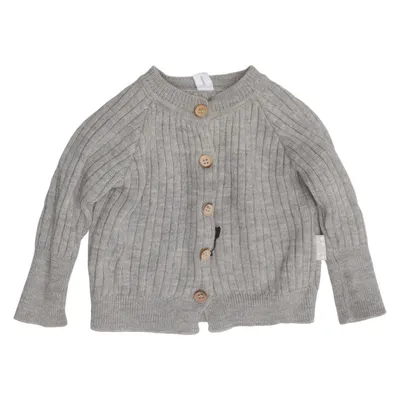 Cardigan (Gray) from Dilling Merino wool