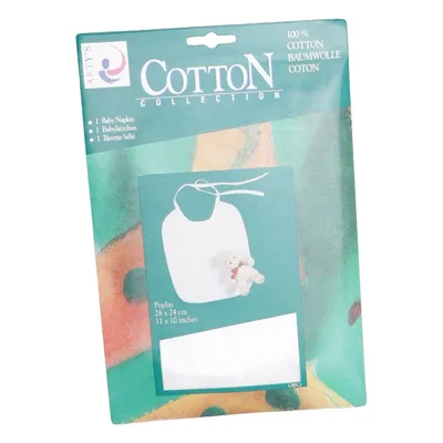 Bavoir  (Blanc) de Arty's Coton