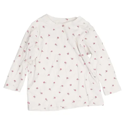 Lange mouwen shirt (Beige, Rood, Meerkleurig) van Lindex Baby Katoen, Elastaan