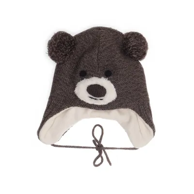 Bobble hat (Bear Baby Beanie) from Devold Polyester, Wool