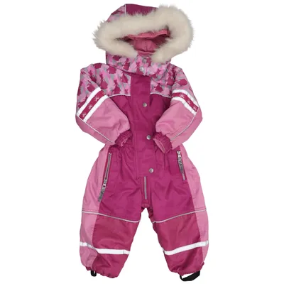 Overall (Roze, Lila, Meerkleurig) van Tuffer Katoen, Polyamide, Polyester