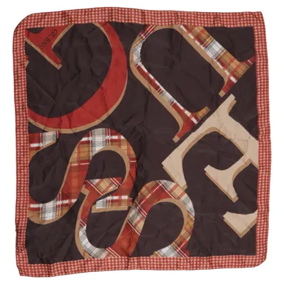 Sjaaltje (Bruin, Rood, Meerkleurig) van Guess Zijde