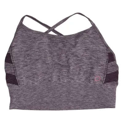 Sports bra (Purple) from Drop of Mindfulness Elastane, Polyamide, Polyester