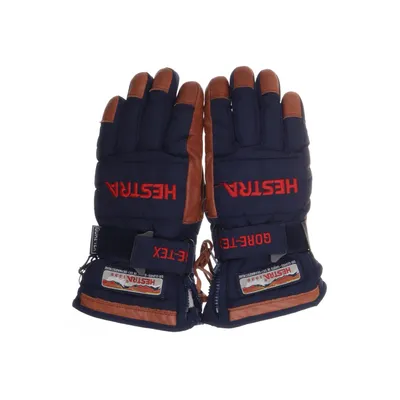 Handskar (Blå, Brun) från Hestra Goretex, Nylon, Polyester