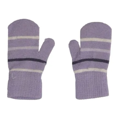 Wanten (Lila, Meerkleurig) van Polarn O. Pyret Elastaan, Gerecycled polyester