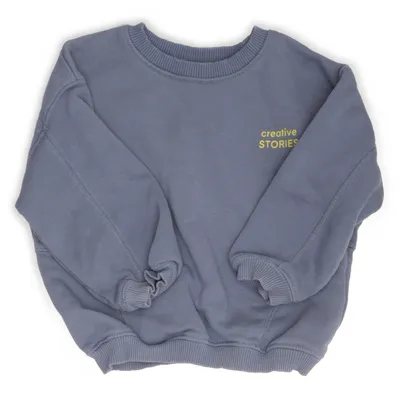 Collegetröja (Blå) från Zara Bomull, Elastan