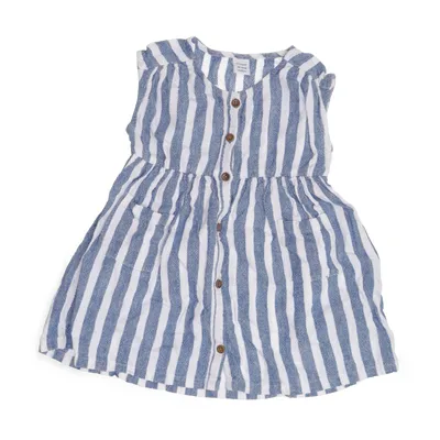 Klänning (Blå, Vit) från Old Navy Linne, Viskos
