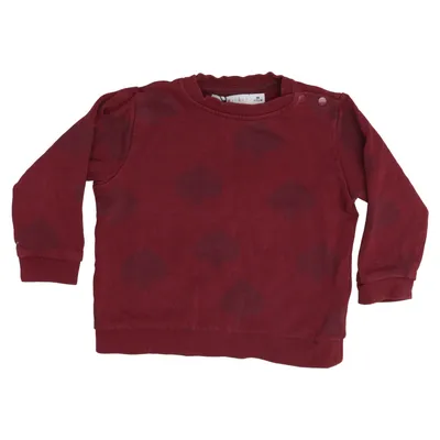Sweatshirt (Rouge) de Minimarket Coton biologique, Polyester