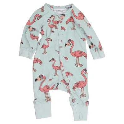Rompers (Green, Multicolored) from Tao & Friends Elastane, Organic cotton
