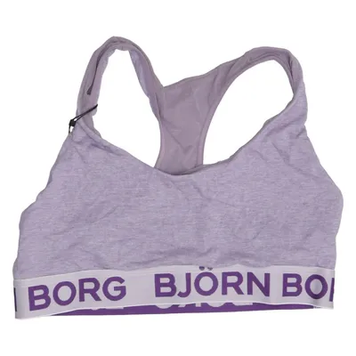 Sport-bh (Lila) van Björn Borg Katoen, Elastaan, Modal