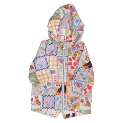 Regnjacka (Flerfärgad) från Next Bomull, Återvunnen polyester