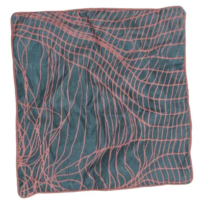 Sierkussensloop (Blauw, Roze) van Broste Copenhagen