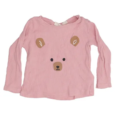Long sleeve T-shirt (Pink) from Lupilu Organic cotton
