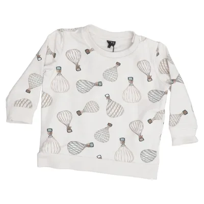 Sweatshirt (Beige) fra Mini Bomuld, Elastan, Polyester